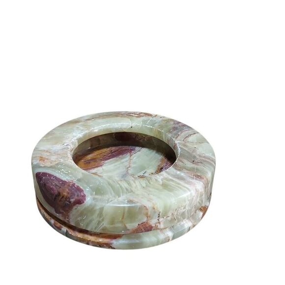 Authentic Marble Antique Egyptian Ashtray - Picture 3 of 6